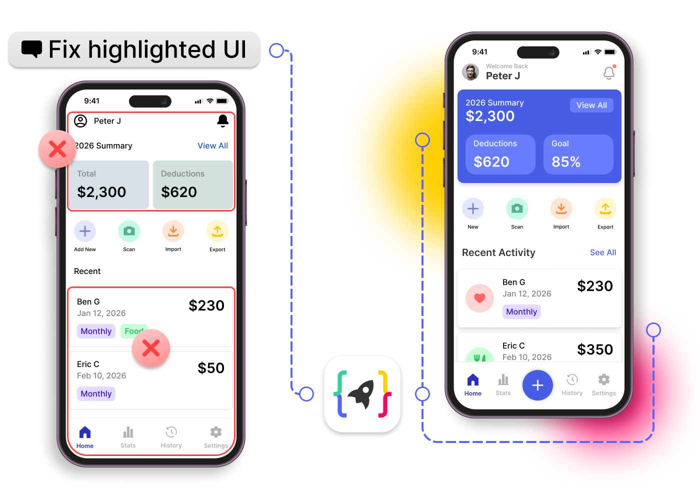 UI UX Graphic Design - professional designers refine your app visuals
