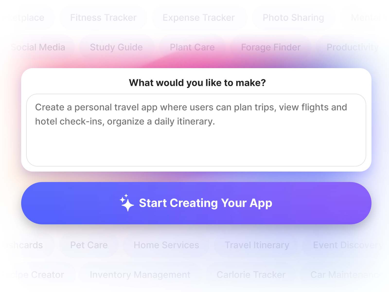 The anatomy of a great prompt - describing your app idea to AI on LastApp.ai